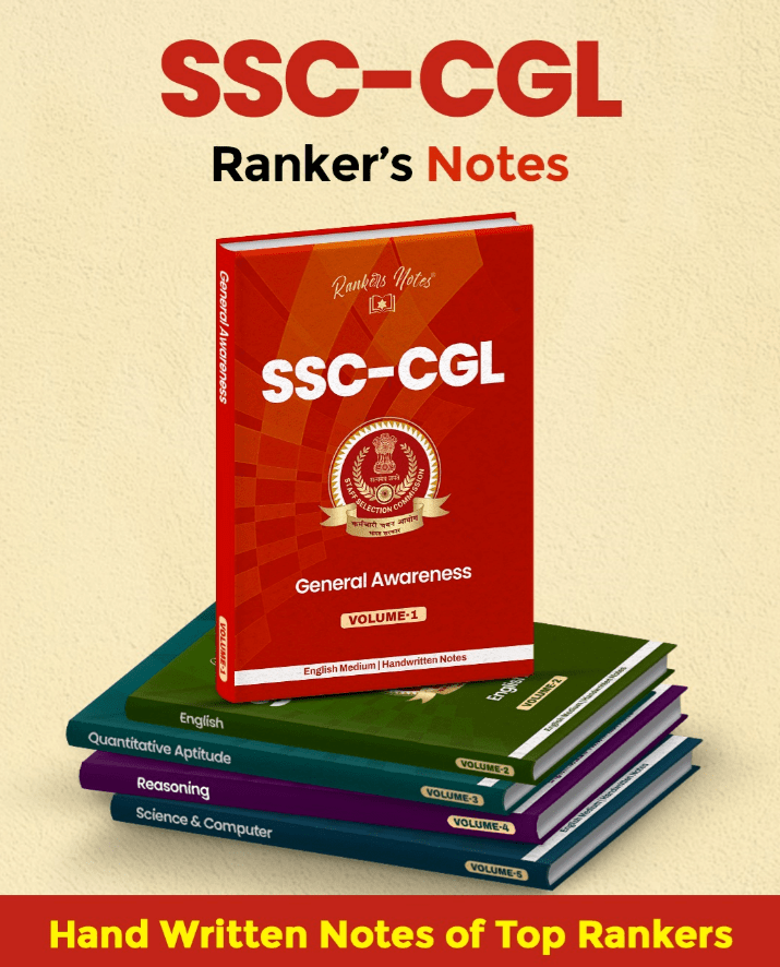 SSC CGL RankersNotes Super Combo: Tier 1 + Tier 2 - Handwritten Notes - Rankersnotes