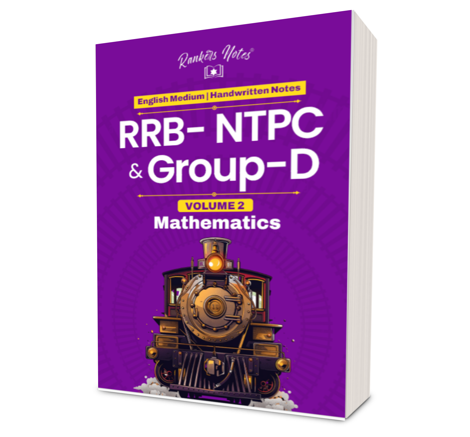 RankersNotes -RRB NTPC Gr-D RPF Constable Technician Handwritten Notes -English Medium