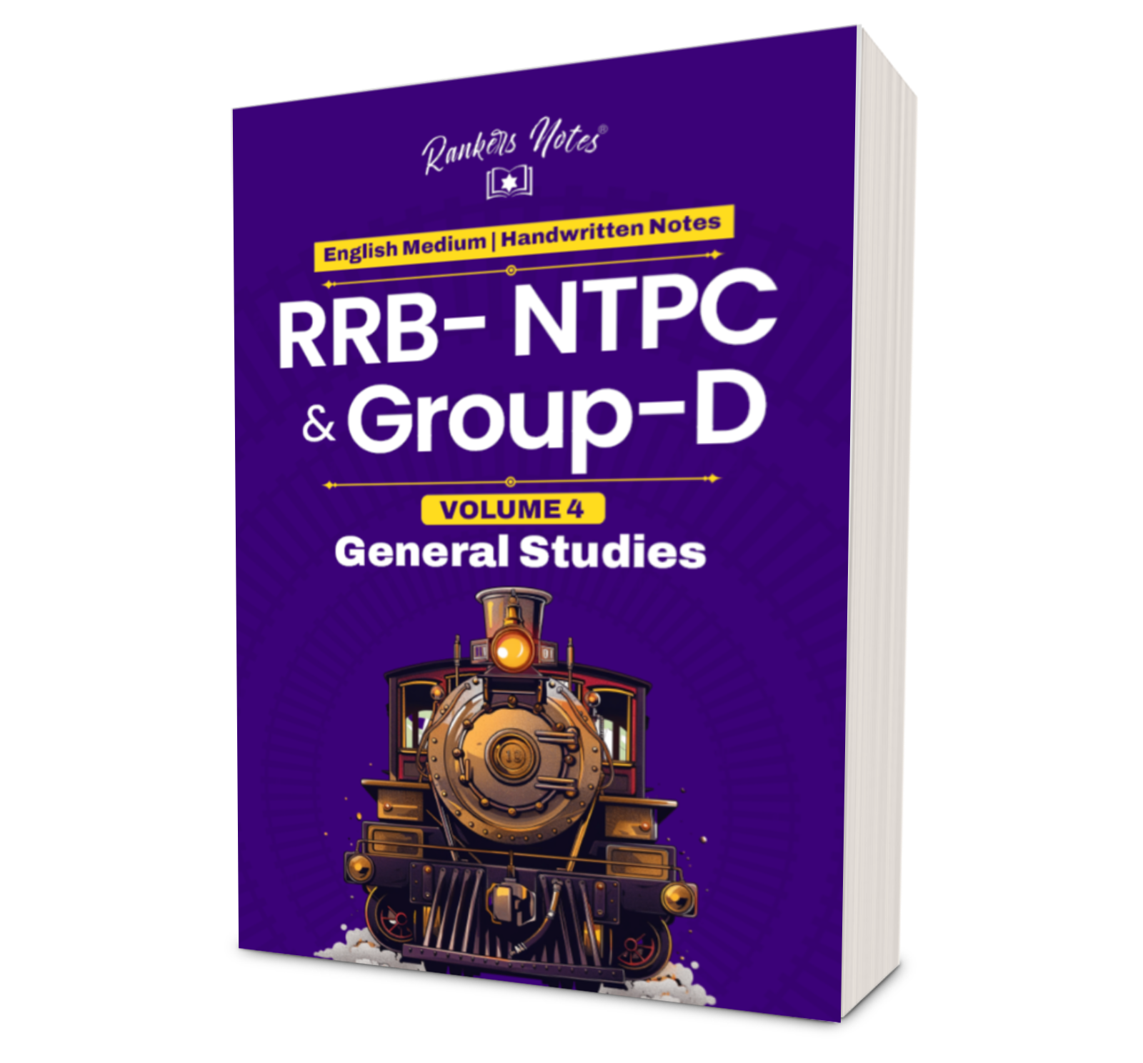 RankersNotes -RRB NTPC Gr-D RPF Constable Technician Handwritten Notes -English Medium