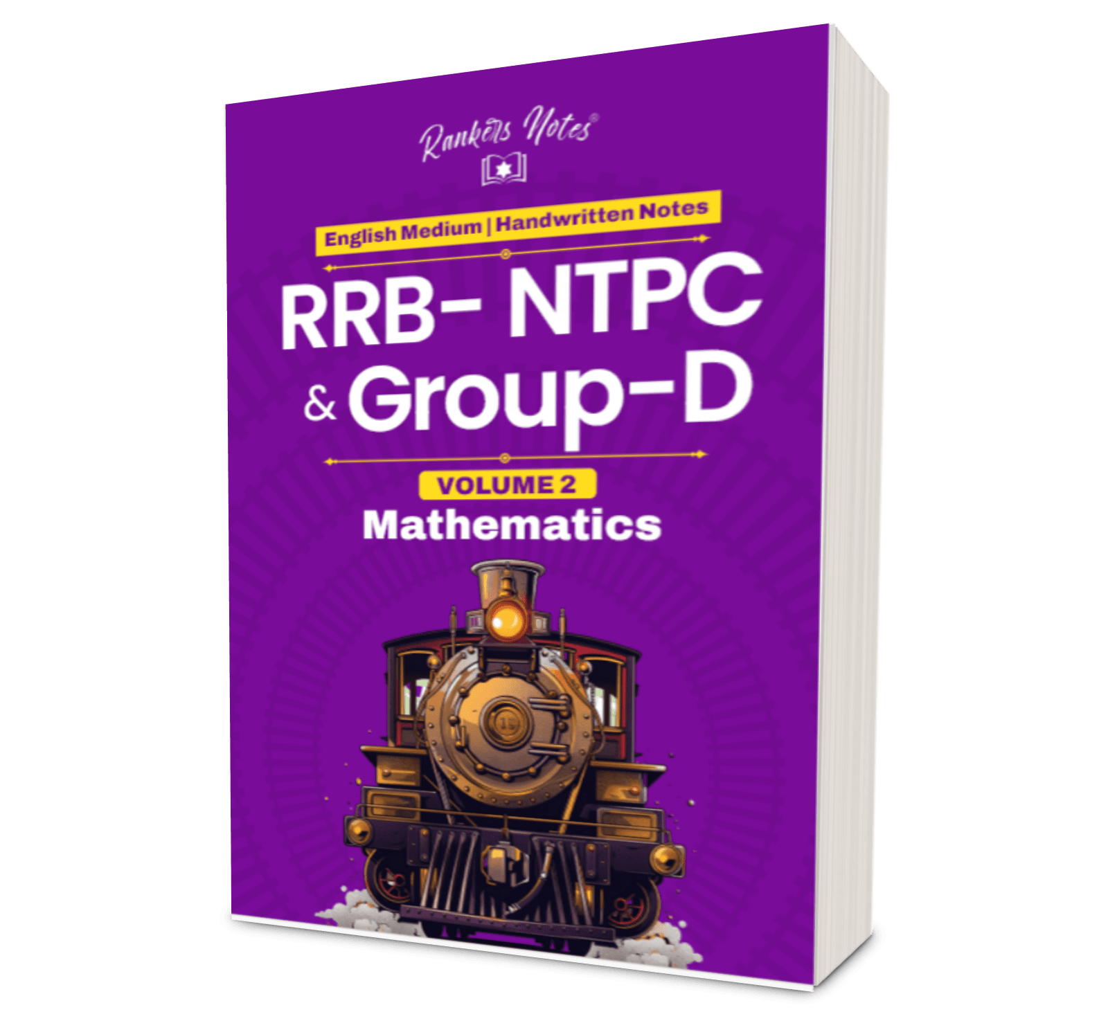 RankersNotes -RRB NTPC Gr-D RPF Constable Technician Handwritten Notes -English Medium - Rankersnotes