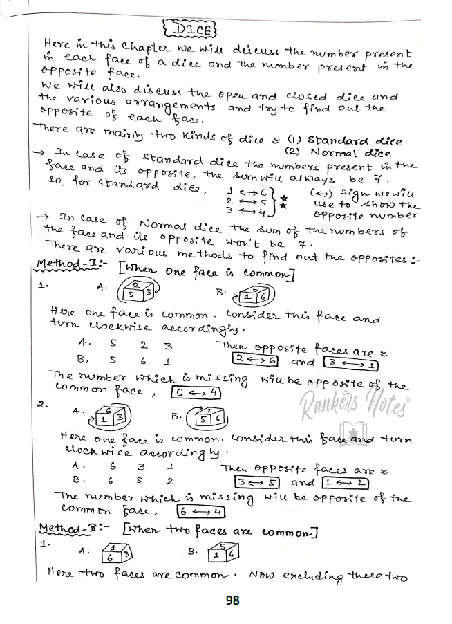 RankersNotes -RRB NTPC Gr-D RPF Constable Technician Handwritten Notes -English Medium - Rankersnotes
